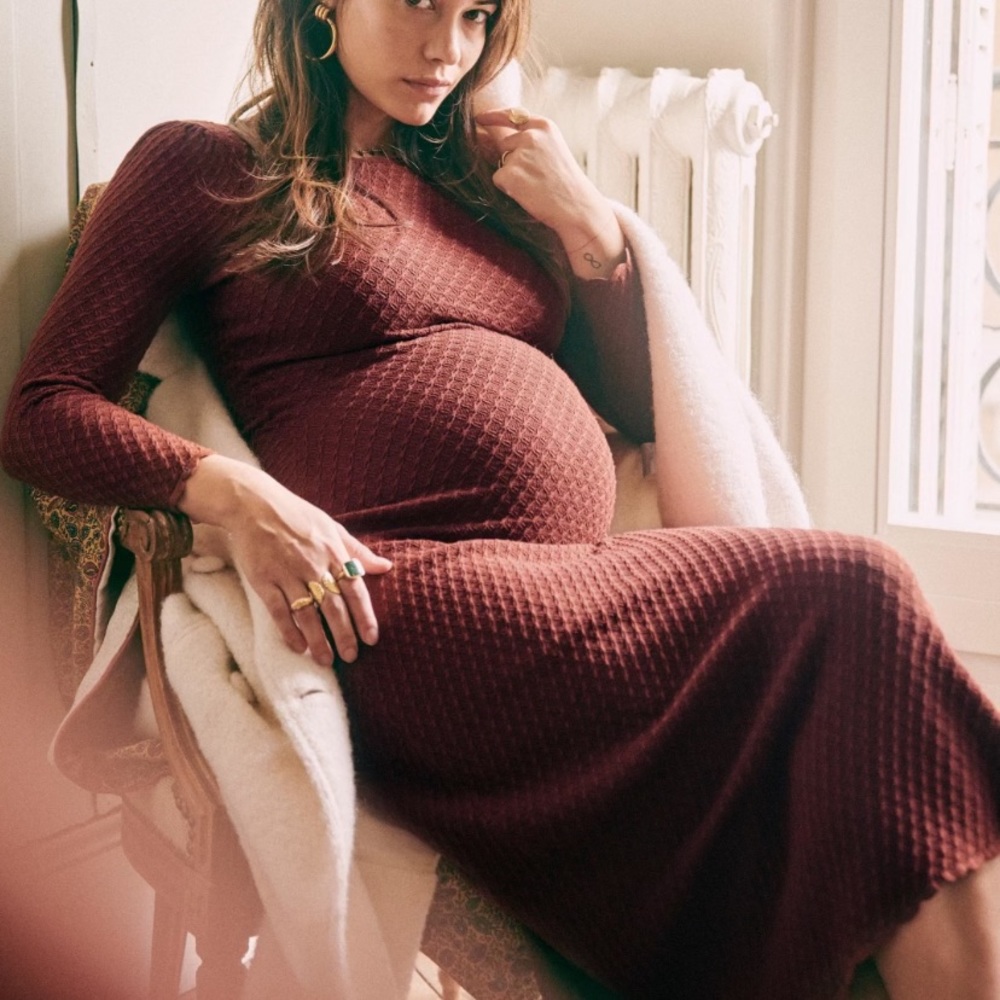 COPY - Only worn once - sezane Thalia dress S/ US4